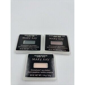 Mary Kay eyeshadow chromafusion NEW lot of 3 Golden Mauve Emerald